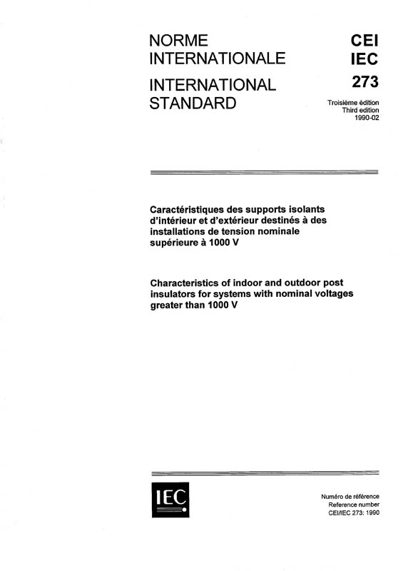 Cover IEC 60273:1990